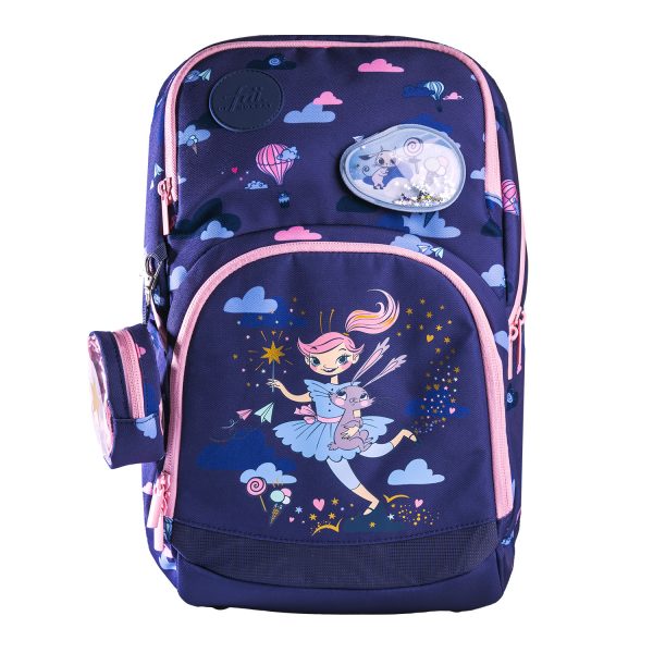 Expand Best Friends Blue skolesekk