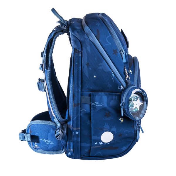 Expand Robot Game Blue skolesekk