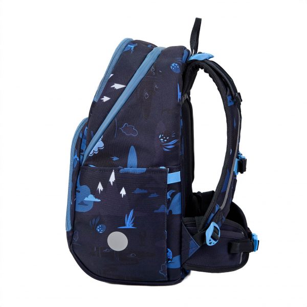 1.-3. klassesett 22L, 3 deler, Frii Easy Dinosaur Blue