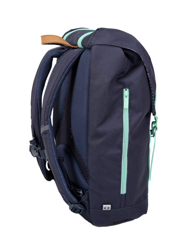 Frii Retro Neon Mint skolesekk