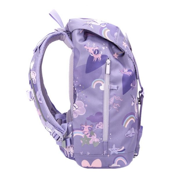 1.-3. klassesett 22L, 3 deler, Frii Retro Unicorn Purple