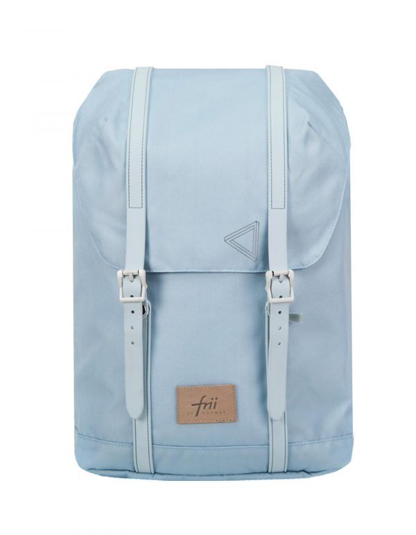 Frii Retro Sky Blue skolesekk