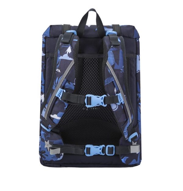 1.-3. klassesett 22L, 3 deler, Frii Retro Dinosaur Blue