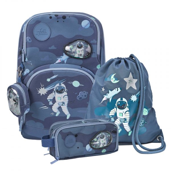 1.-3. klassesett 22L, 3 deler, Frii Easy Astronaut
