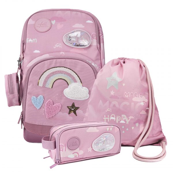 1.-3. klassesett 22L, 3 deler, Frii Easy Happy Color