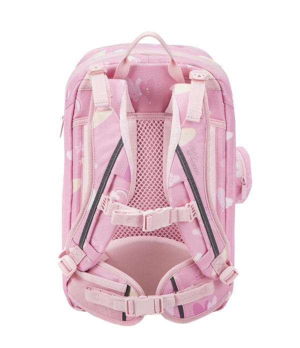 Frii Expand Pink Unicorn skolesekk