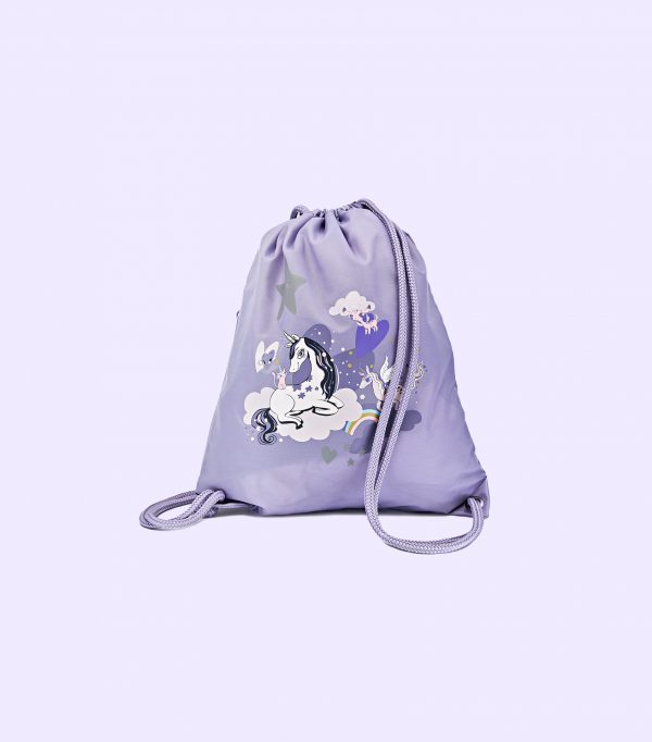 Gymbag Retro Purple Unicorn
