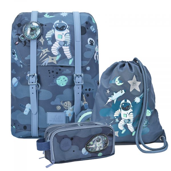 1.-3. klassesett 22L, 3 deler, Frii Retro Astronaut